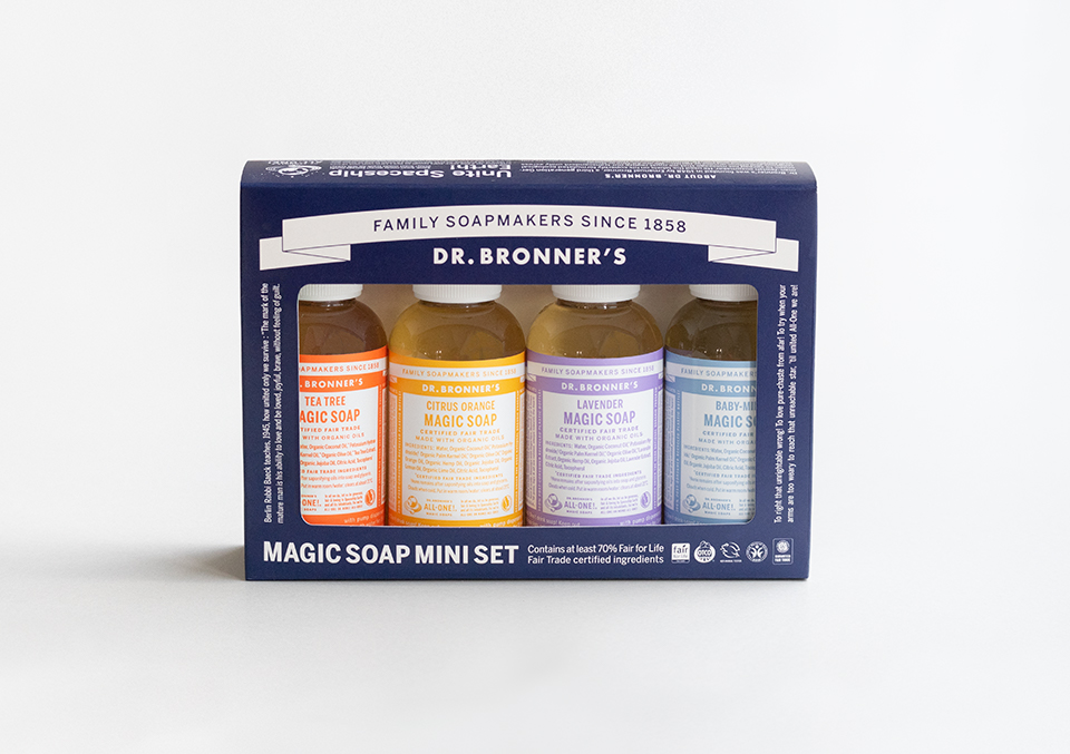 DR.BRONNER'S MAGIC SOAP MINI SET | DR.BRONNER'S